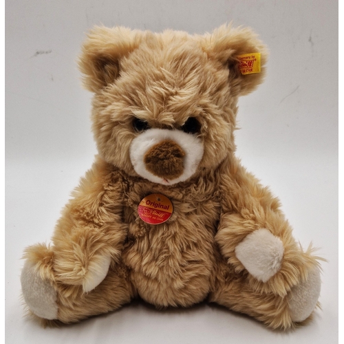 747 - STEIFF PLUSH TEDDY BEAR (Button & Tag)