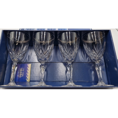 773 - PRELUDIO CRYSTAL (Boxed Set Of Four) WINE GLASSES