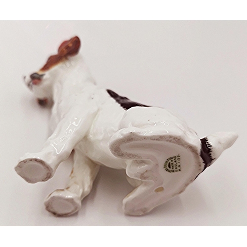 64 - ROYAL DOULTON 9.5cm CHARACTER DOG (With Bone) HN 1159 (Model No 962) 1937/85 Designer Unknown.