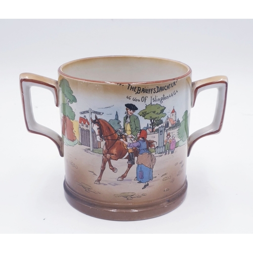 67 - BURGESS & LEIGH (Burleigh Ware) LOVING CUP