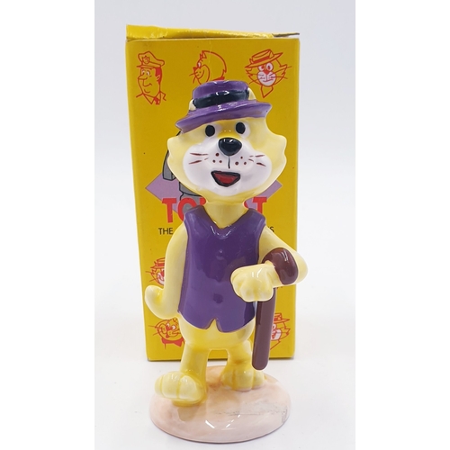 76 - HANNA BARBERA 11cm FIGURINE OF TOP CAT (Original Box)
(Top Cat And His Gang Made Their Television De... 