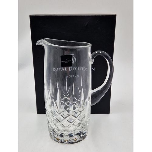 20 - ROYAL DOULTON CRYSTAL 20cm JUG (Original Box)