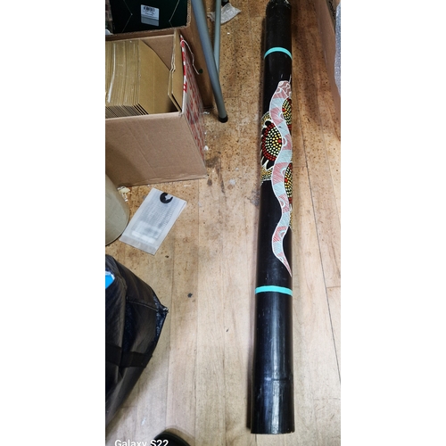 59 - ABORIGINAL DIDGERIDOO 118cm  (Please Note This Lot WILL NOT BE PACKED OR SHIPPED....COLLECT ONLY !!!... 