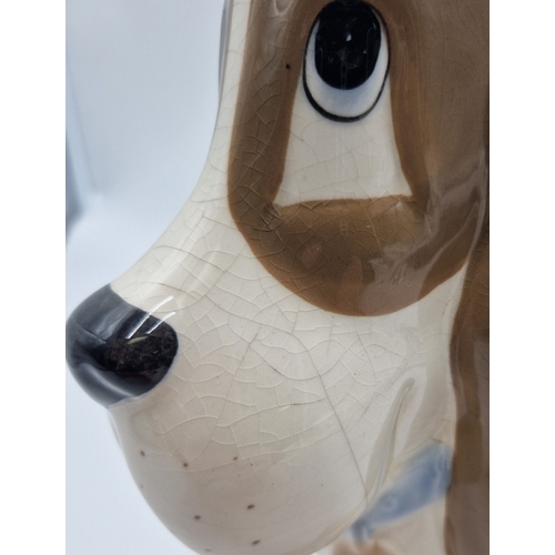 337 - SZEILER PORCELAIN 23 cm MODEL OF SAD SAM THE DOG