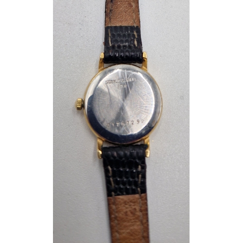 339 - LONGINES PRESENCE GOLD PLATED LADIES QUARTZ SWISS MADE ,SWIIS MOVEMENT WATCH (Found To Be Working Wh... 