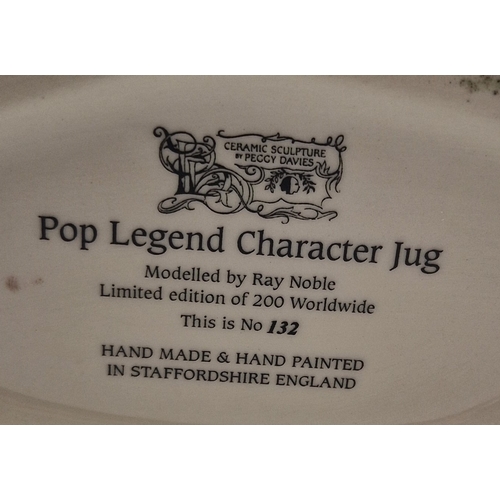 564 - PEGGY DAVIES STUDIO'S CHARACTER CHARACTER JUG 