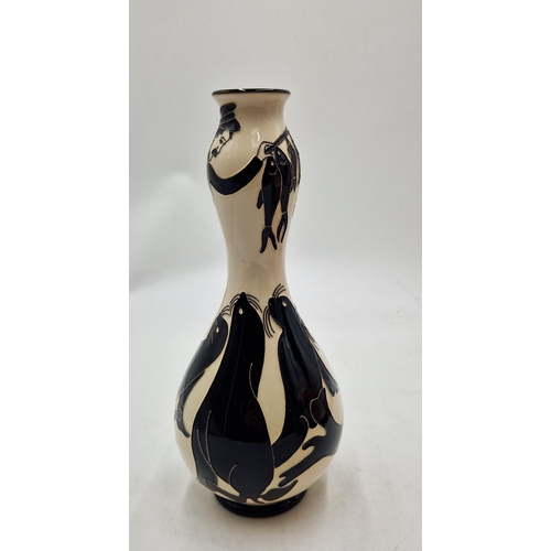 610 - MOORCROFT Large 27.5cm x 12.cm x 12cm VASE (Shape No 70/11) 