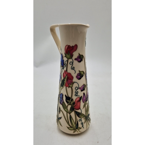 776 - MOORCROFT Large 24cm x 9cm x 10.5cm ( Shape No JU3) IN THE SWEETNESS DESIGN 