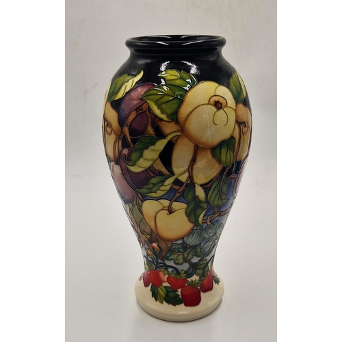 160 - MOORCROFT Extra Large 31cm x 13cm x 13cm VASE (Shape No 46/12) 