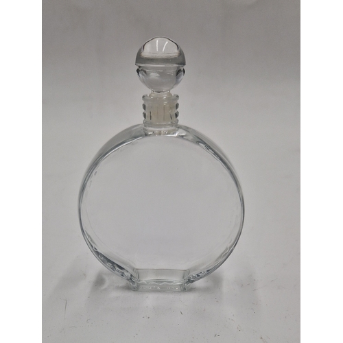 1 - LALIQUE (France) Miniature 9cm PERFUME BOTTLE c1950s  (Boxed)
(The name Lalique evokes the brillianc... 