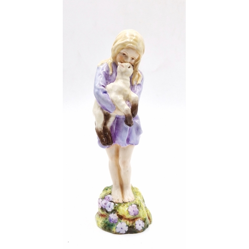 41 - ROYAL WORCESTER PORCELAIN Large 23cm CHARACTER FIGURINE 