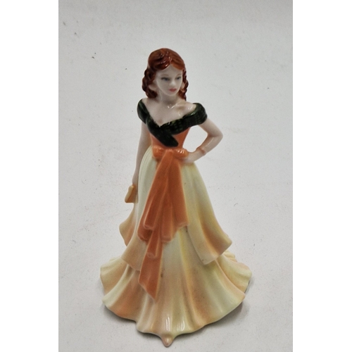 66 - COALPORT FIGURINES (2) 