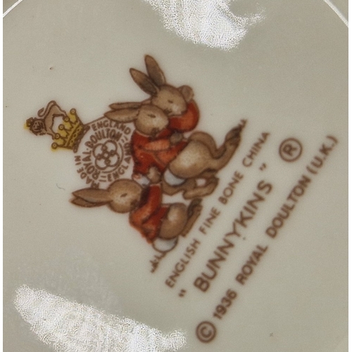 172 - ROYAL DOULTON CHINA BUNNYKINS Small 8.5cm Dia BOWLS (2)