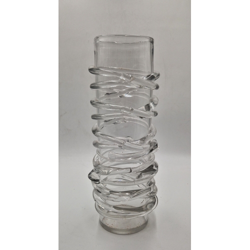 281 - SWIRL GLASS Extra Large 41cm VASE.
(Please Note This Lot WILL NOT BE PACKED OR SHIPPED....COLLECT ON... 