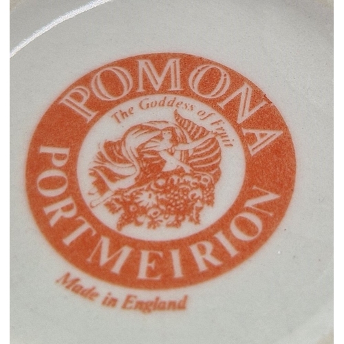 284 - PORTMEIRION CUPS And SAUCERS (4) IN THE POMONA DESIGN