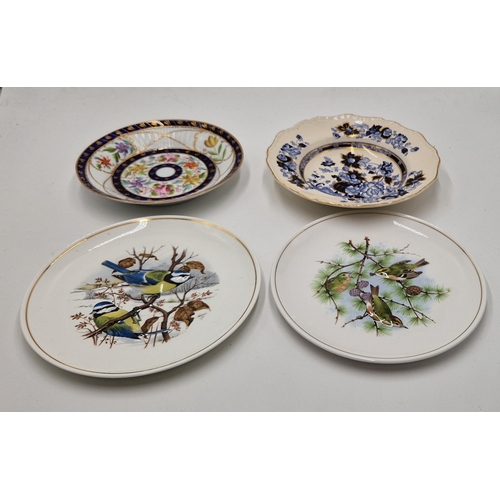 631 - NEWHALL (Rare) PLATE c1815 , ROYAL WORCESTER (Hammersley) EMBOSSED BIRD PLATES (2) Plus MASONS IRONS... 