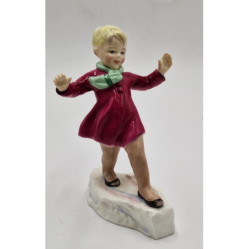 720 - ROYAL WORCESTER PORCELAIN 15cm CHARACTER FIGURINE 