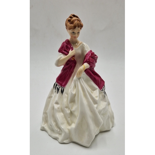 759 - ROYAL WORCESTER CHINA 17.8cm CHARACTER FIGURINE 