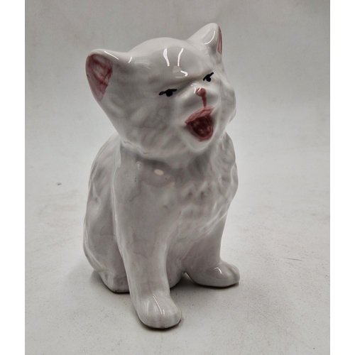 218 - CHINA 12.5cm MODEL OF A CAT