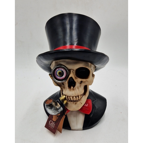 225 - STEAM PUNK Extra Large 29cm SKULL