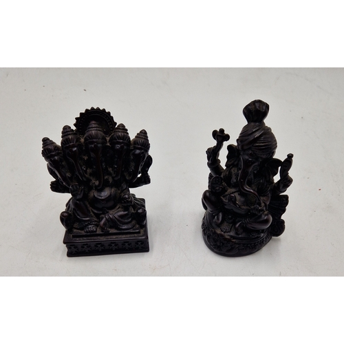 227 - DEITY/GODS (2) 12 cm  GANESH