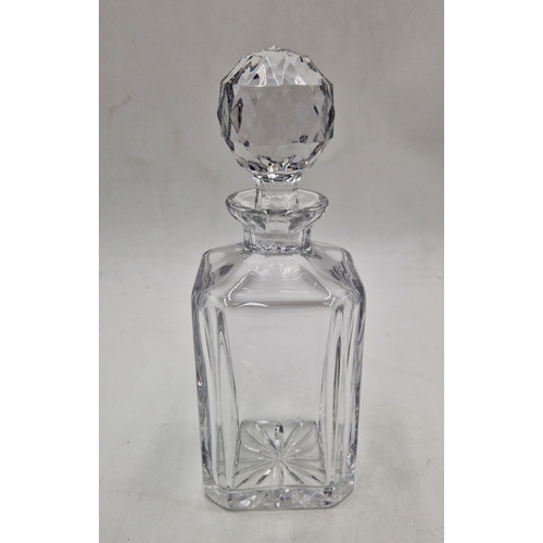 638 - STUART CUT GLASS CRYSTAL DECANTER