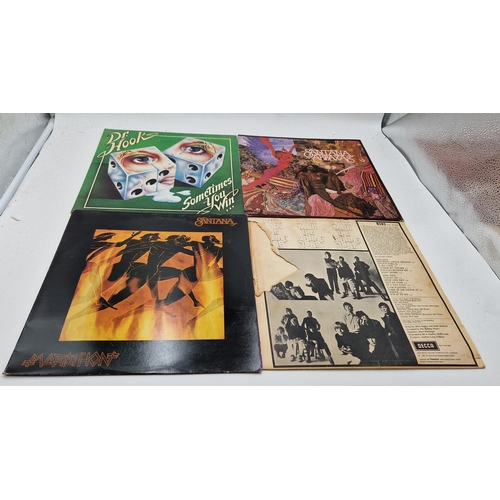 101 - ROCK VINYL LPS (4)
DR. HOOK SOMETIMES YOU WIN. SANTANA ABRAXAS. SANTANA MARATHON + INNER. THE ROLLIN... 