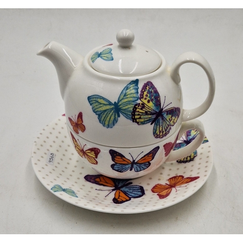 299 - LAURA ASHLEY ONE CUP BUTTERFLY SET