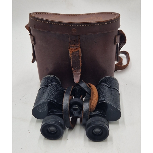 615 - BINOCULARS (Cased)