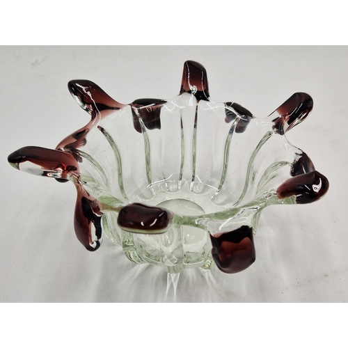 772 - ART GLASS Large 22cm Dia BOWL