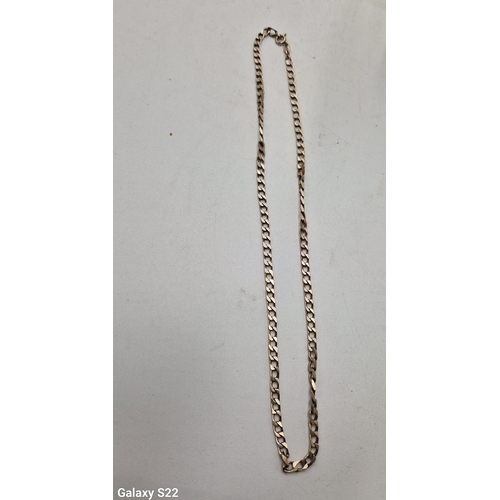 166 - SILVER (925) 40cm NECK CHAIN CHAIN (Total Weight 11.6 Grams)