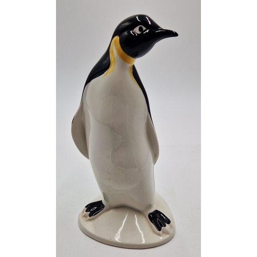 516 - POOLE POTTERY Large 22cm MODEL OF A PENGUIN