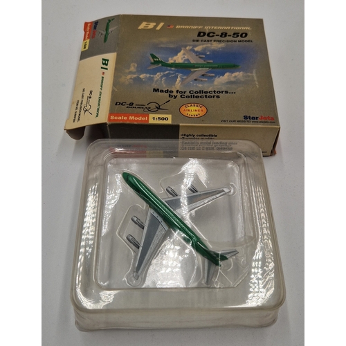 546 - B.I. DIE CAST MODEL OF A DC-8-50 AEROPLANE (Original Box)