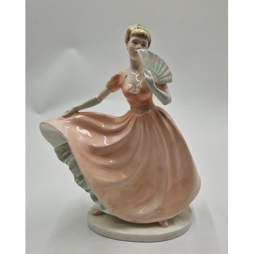 706 - COALPORT CHINA Large 23.5cm CHARACTER FIGURINE 