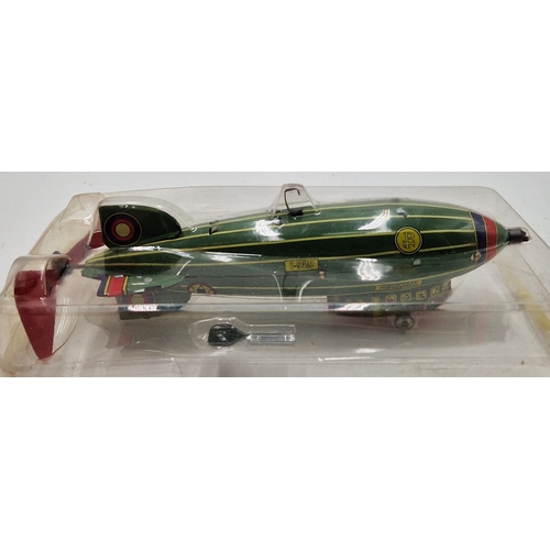 714 - TIN TOY AIRBUS With KEY (Original Box)