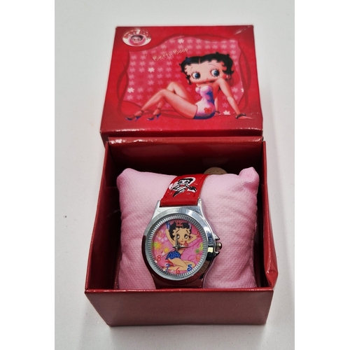 725 - BETTY BOOP WATCH (Needs Battery) (Boxed)