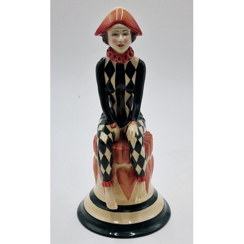 434 - PEGGY DAVIES STUDIO'S Large 22cm ART DECO FIGURINE 