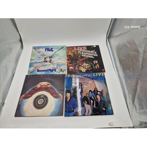 835 - ROCK VINYL LPS (4)
PILOT SECOND FLIGHT + INNER. CCR LIVE. RICK WAKEMAN NO EARTHLY CONNECTION + INNER... 