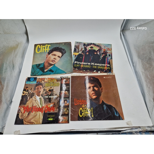 839 - CLIFF RICHARD VINYL LPS (4)
CLIFF SELF TITLED. FINDERS KEEPERS. THE YOUNG ONES. LISTEN TO CLIFF. THE... 