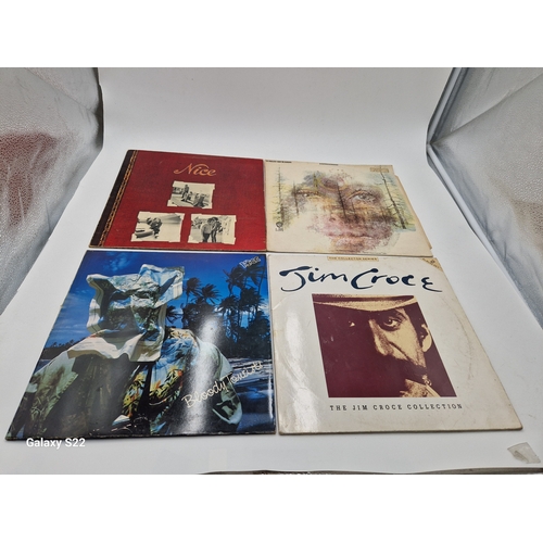 844 - ROCK VINYL LPS (4)
JIM GROCE COLLECTION GATEFOLD SLEEVE DOUBLE LP. 10CC BLOODY TOURISTS GATEFOLD SLE... 