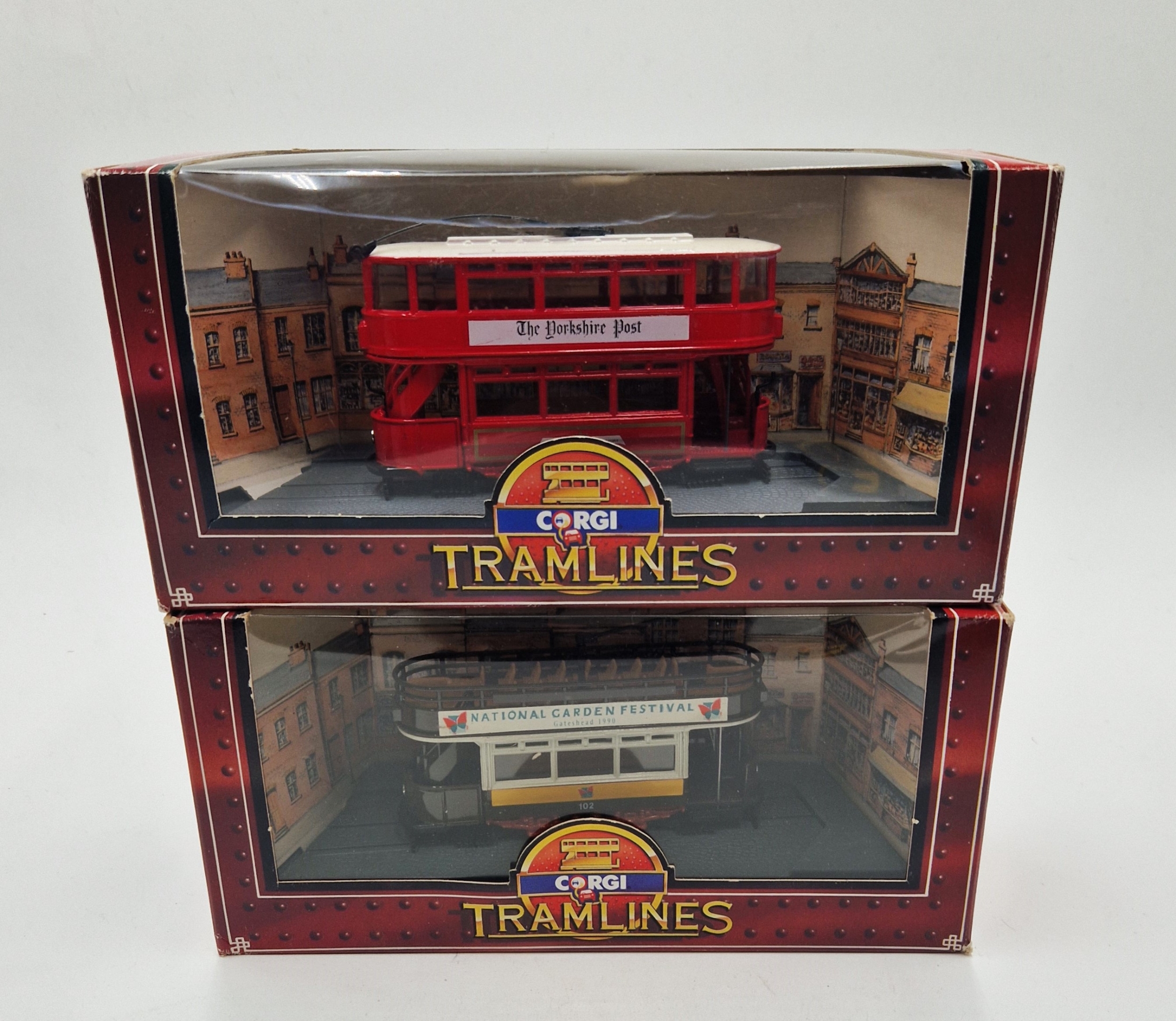 DIECAST MODELS OF TWO TRAMS (Both Original Boxes)