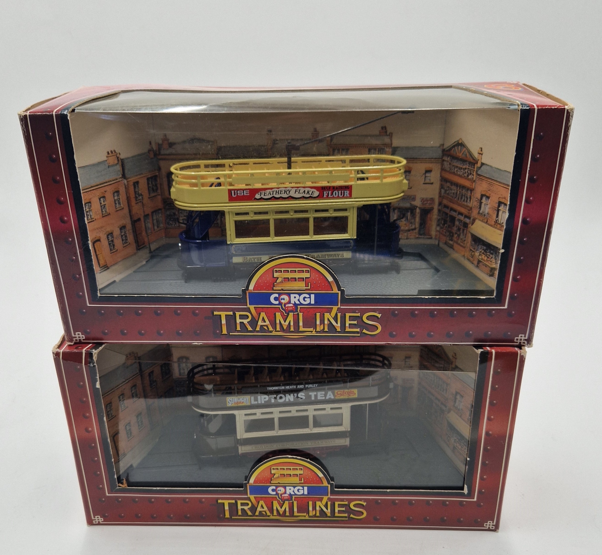 DIECAST MODELS OF TWO TRAMS (Both Original Boxes)