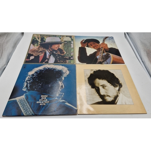 108 - BOB DYLAN VINYL LPS (4)
DESIRE + INSERT. NASHVILLE SKYLINE. NEW MORNING. MORE BOB DYLAN GREATEST HIT... 