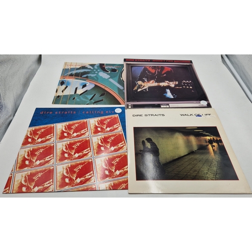 110 - DIRE STRAITS ROCK VINYL 12 + 10 INCH SINGLES (4)
SO FAR AWAY 10 INCH. MONEY FOR NOTHING 12 INCH. CAL... 