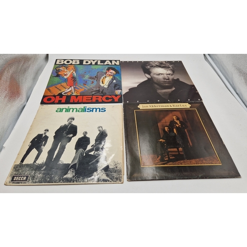 113 - ROCK VINYL LPS (4)
BOB DYLAN OH MERCY + INNER. //BRYAN ADAMS RECKLESS + INNER. //THE ANIMALS ANIMALI... 