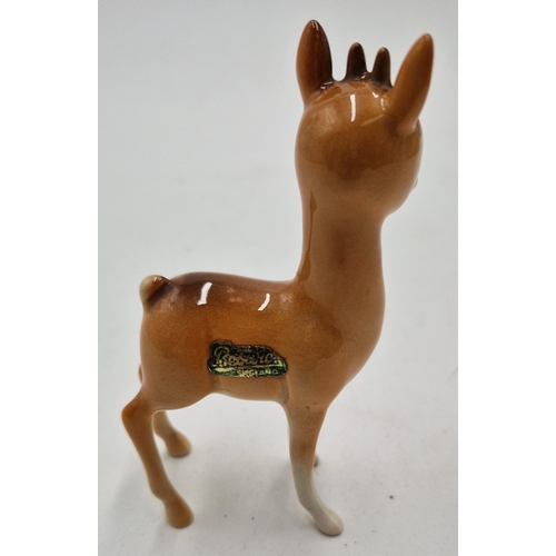 156 - BESWICK 10.1cm MODEL OF A CHAMOIS Model No 1551 1958/71 Designed By Pal Zalmen FOR THE FUN MODELS