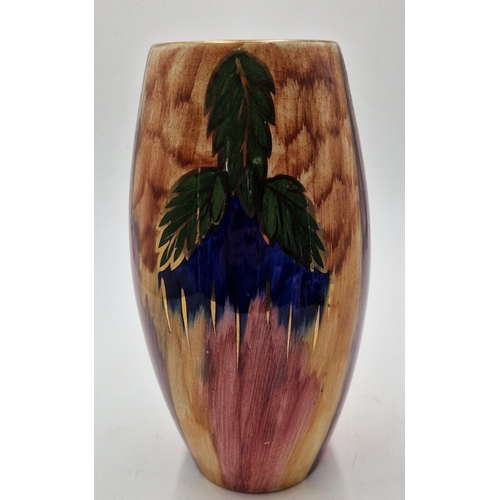 159 - OLDCOURT (J Fryer and Son,Tunstall,Stoke On Trent,1920/1998) Large 25cm LUSTRE WARE VASE