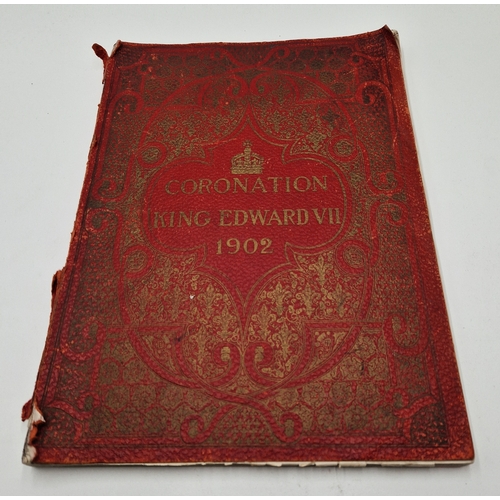 56 - EDWARD VII CORONATION Large BOOK c1902