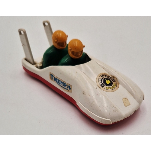 97 - LEHMANN (Germany) 14cm MODEL OF A BOB SLEIGH FROM THE WINTER SPORTS COLLECTION