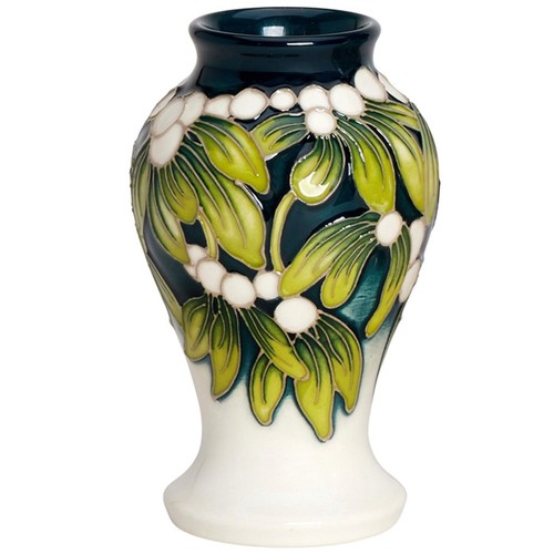 269 - MOORCROFT 10.00cm x 6.00cm x  6.00cm VASE (Shape No 46/4) 